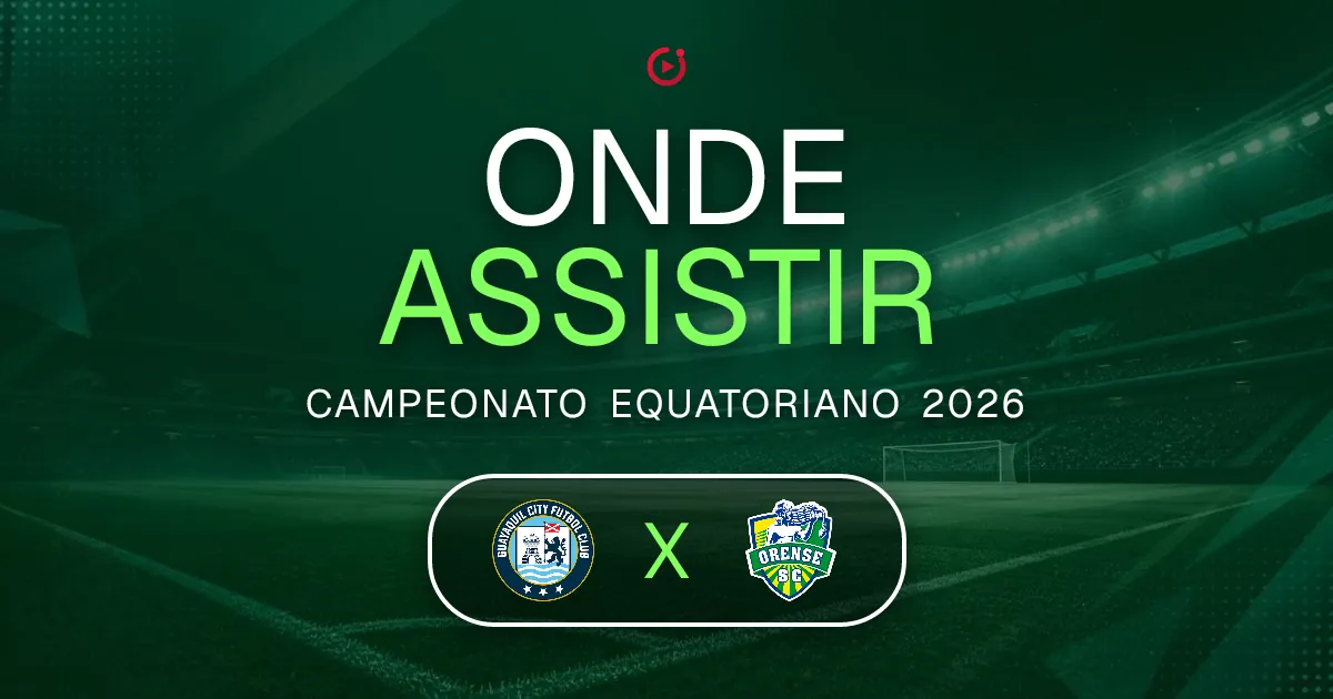Guayaquil City FC x Orense: horário e onde assistir ao jogo do Campeonato Equatoriano